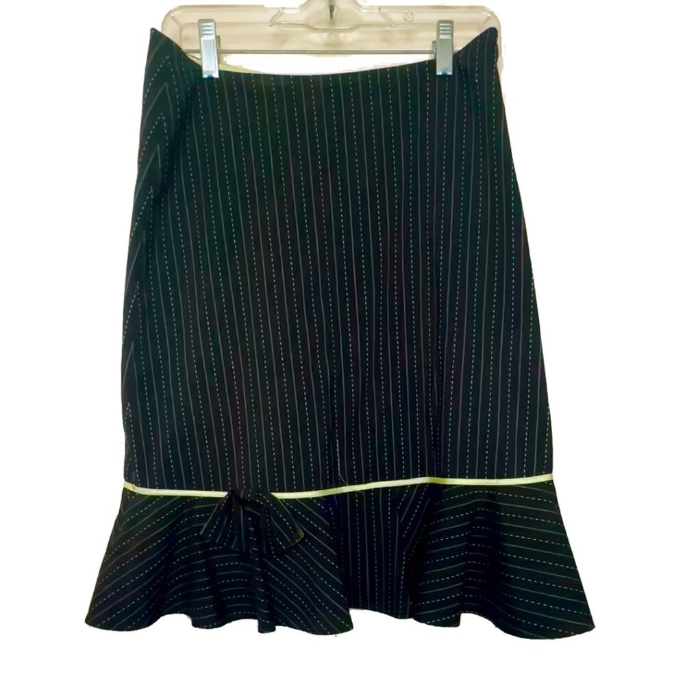 Anthropologie Elevenses Ruffled Skirt